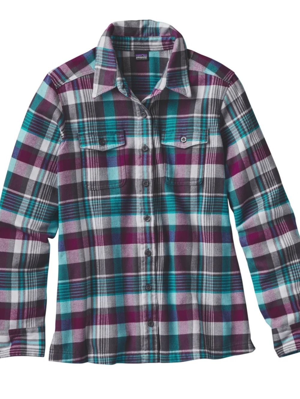 Patagonia W's Long-Sleeved Fjord Flannel Shirt Organic Cotton